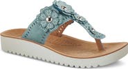 Flexus by Spring Step Bayview Floral Appliquè Sandal