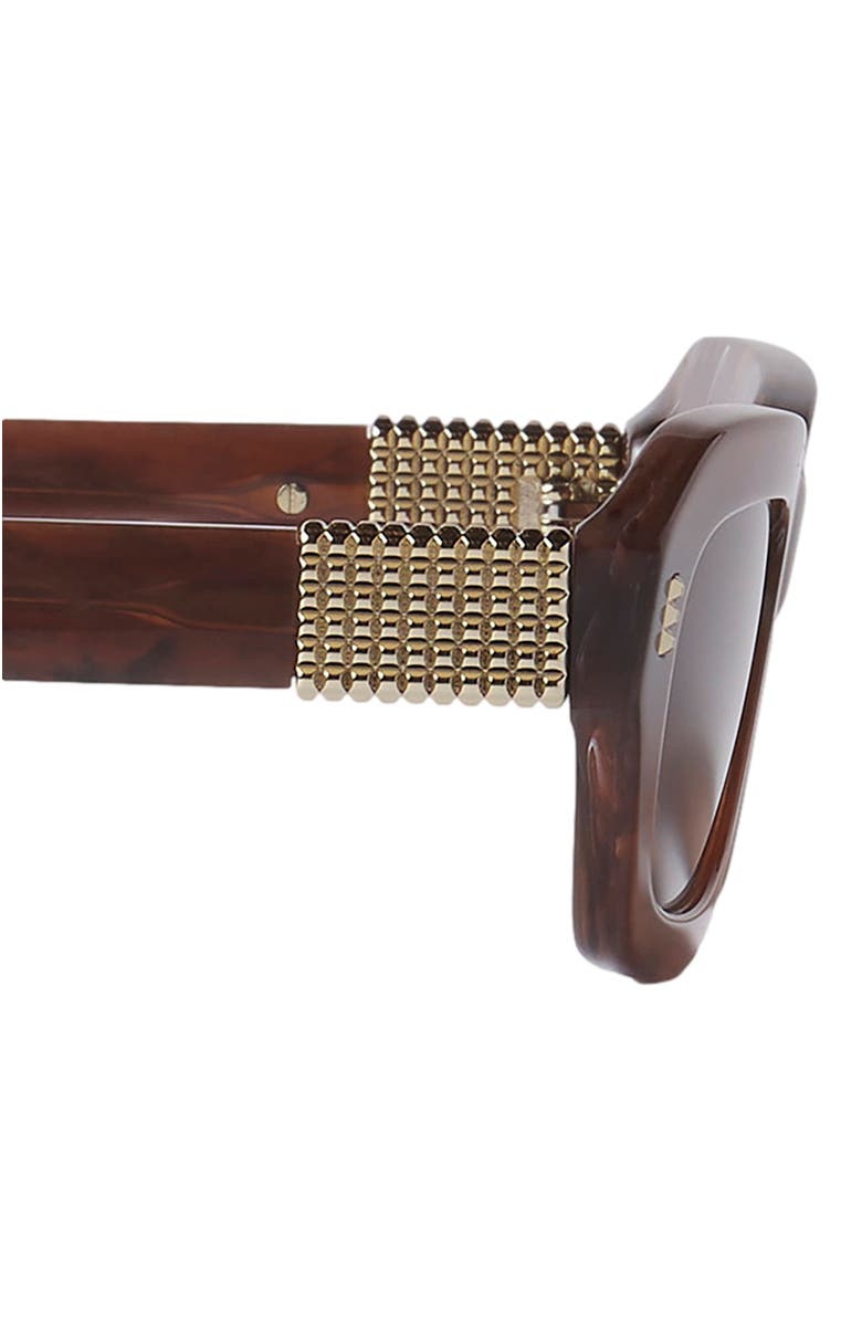 Lanvin Concerto Sunglasses, Alternate, color, Brown/Natural