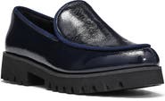 Donald Pliner Patent Platform Loafer
