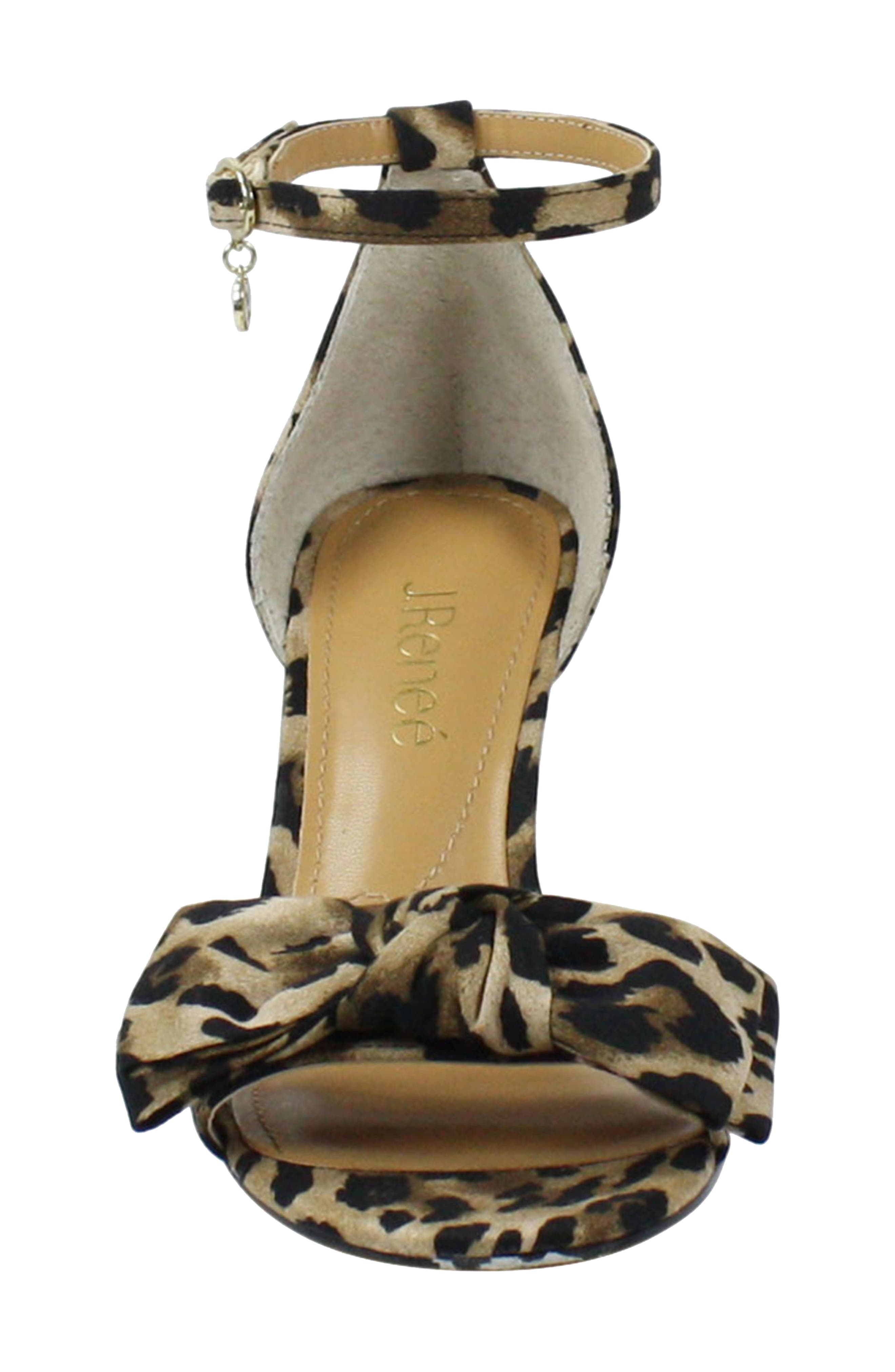 Dariann Espadrille Wedge Sandal, Alternate, color, BROWN/ BLACK ANIMAL PRINT