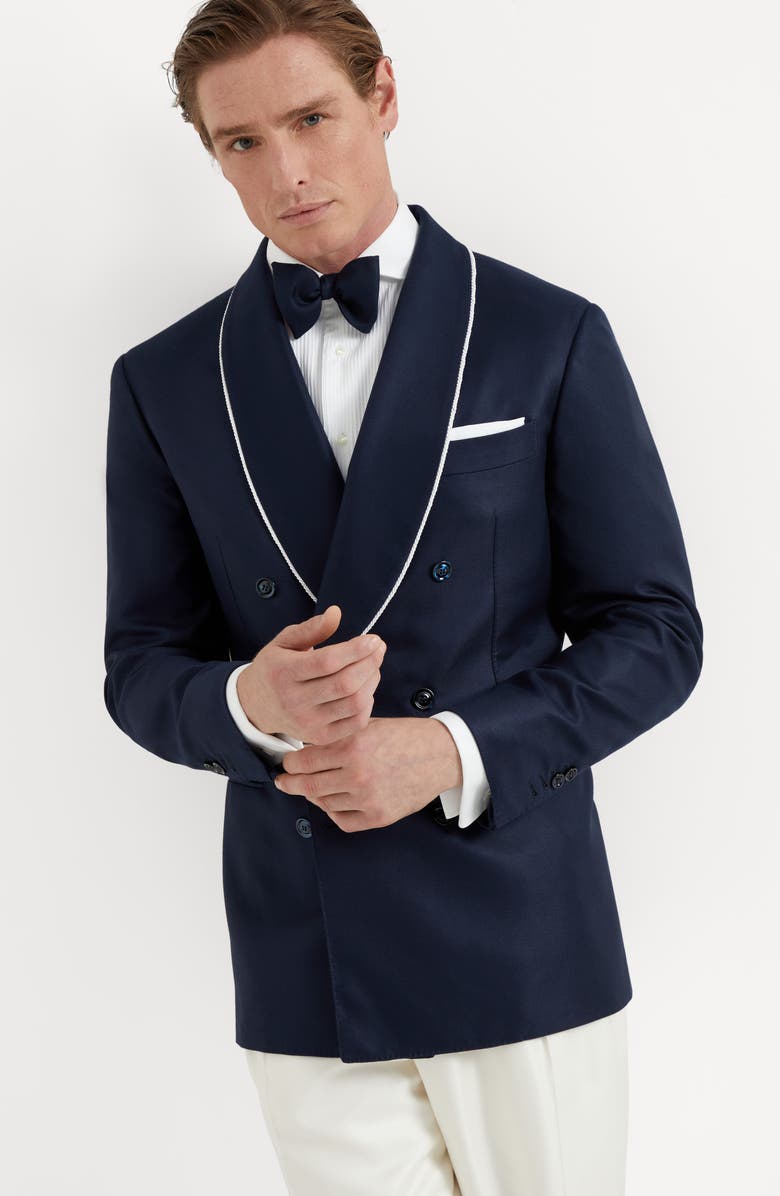 Brunello Cucinelli Tuxedo jacket, Alternate, color, 