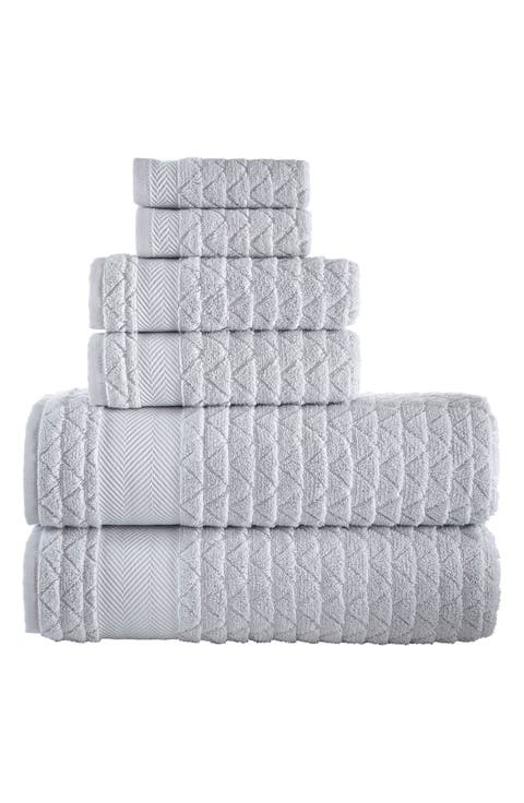 Herringbone 6-Piece Towel Set
