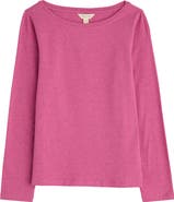 Seasalt Cornwall Easel Long Sleeve Stretch Organic Cotton Top
