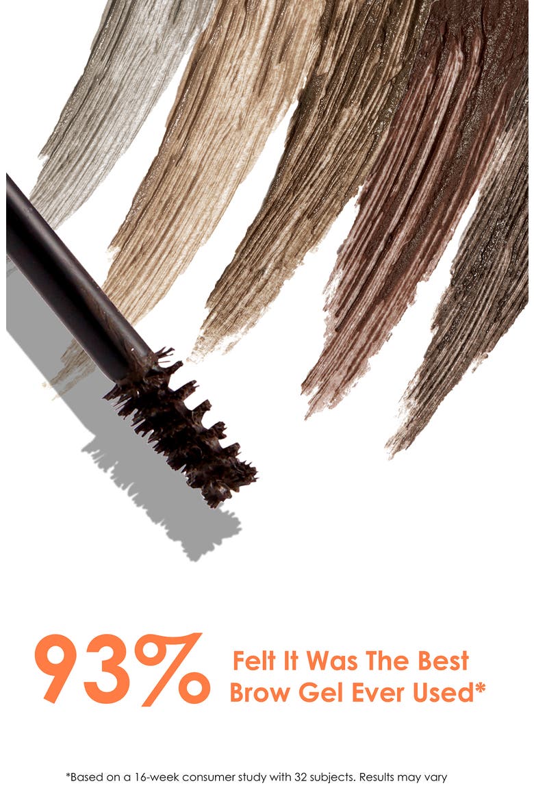 GrandeBROW 2-in-1 Tinted Brow Gel + Brow Enhancing Serum, Alternate, color, TAUPE