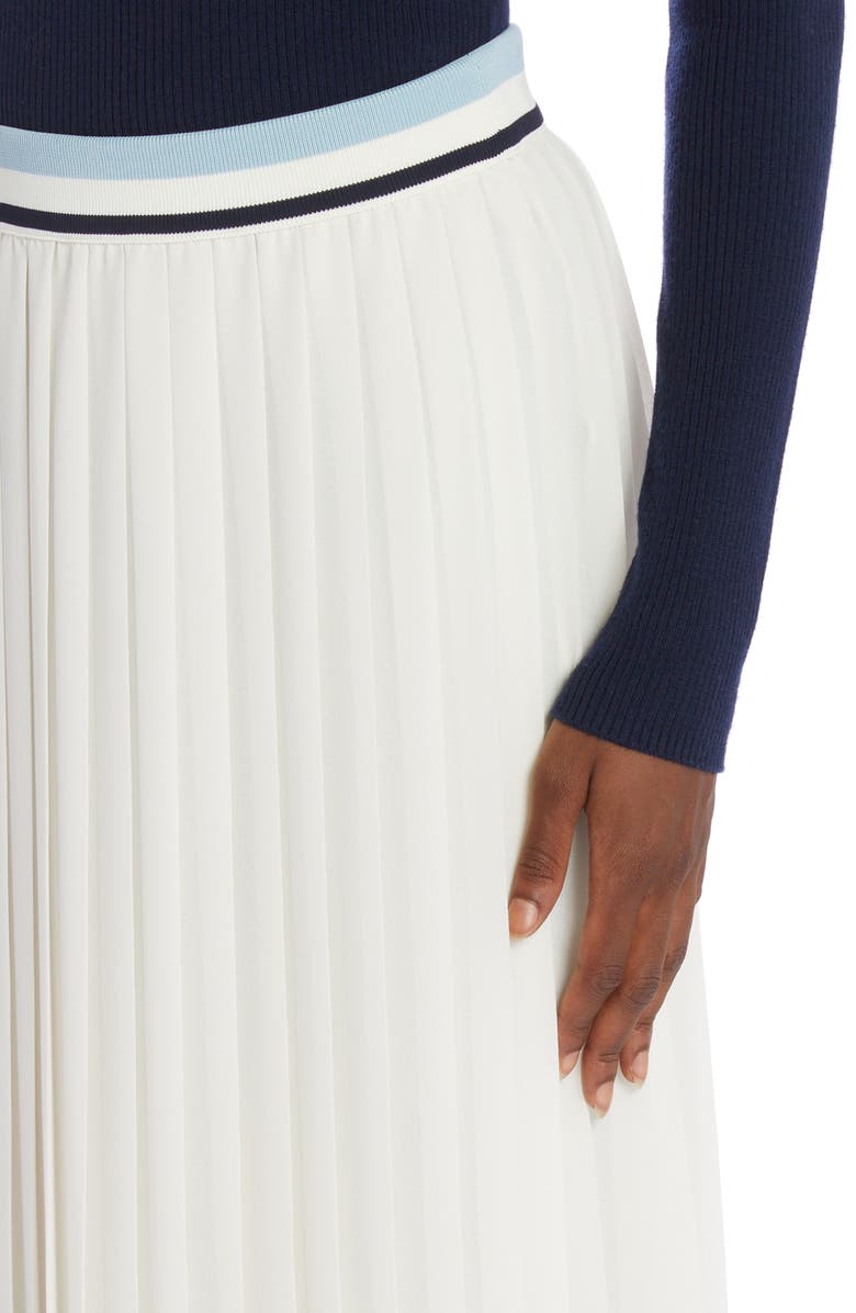 Moncler Pleated Skirt, Alternate, color,