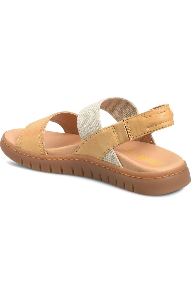 Børn Amabel Sandal, Alternate, color, Yellow Leather