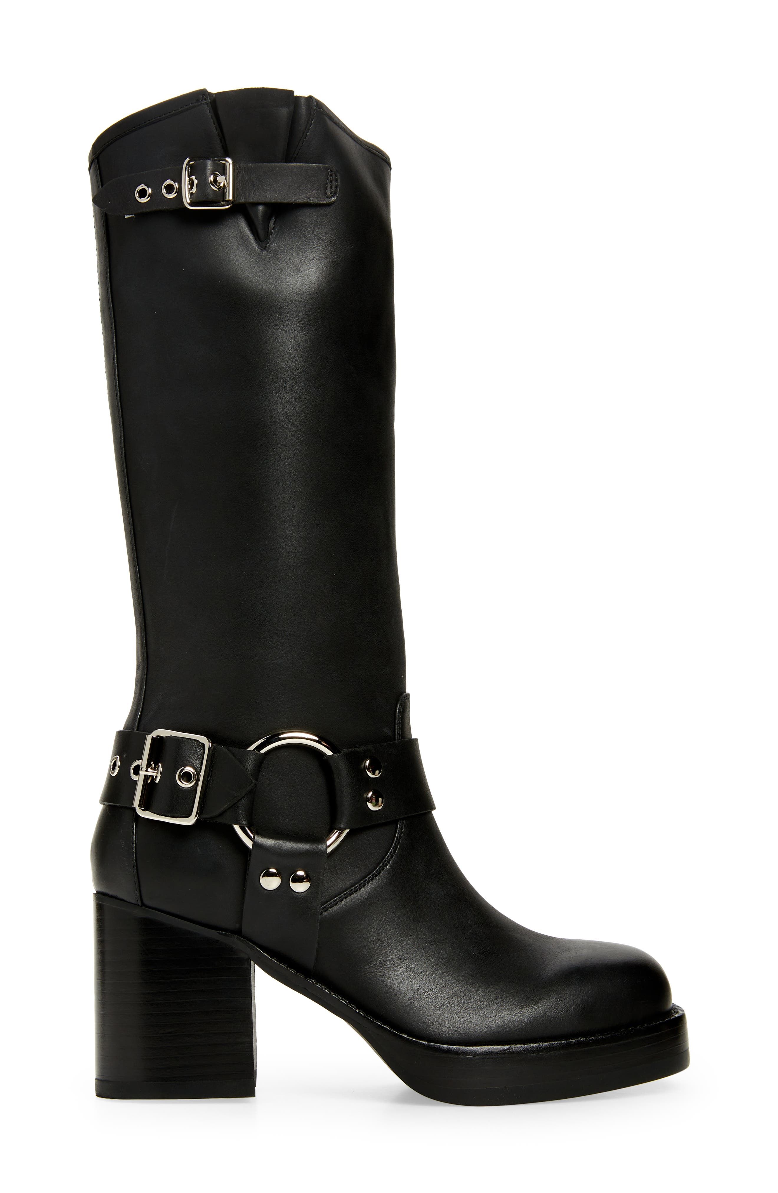 Jeffrey Campbell Punk-Zine Tall Boot, Alternate, color, 