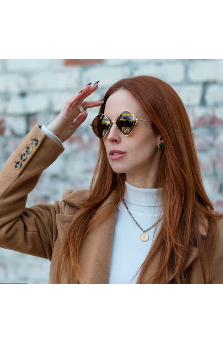 VULIWEAR ReVamp Polarized Sunglasses, Alternate, color, Shaba