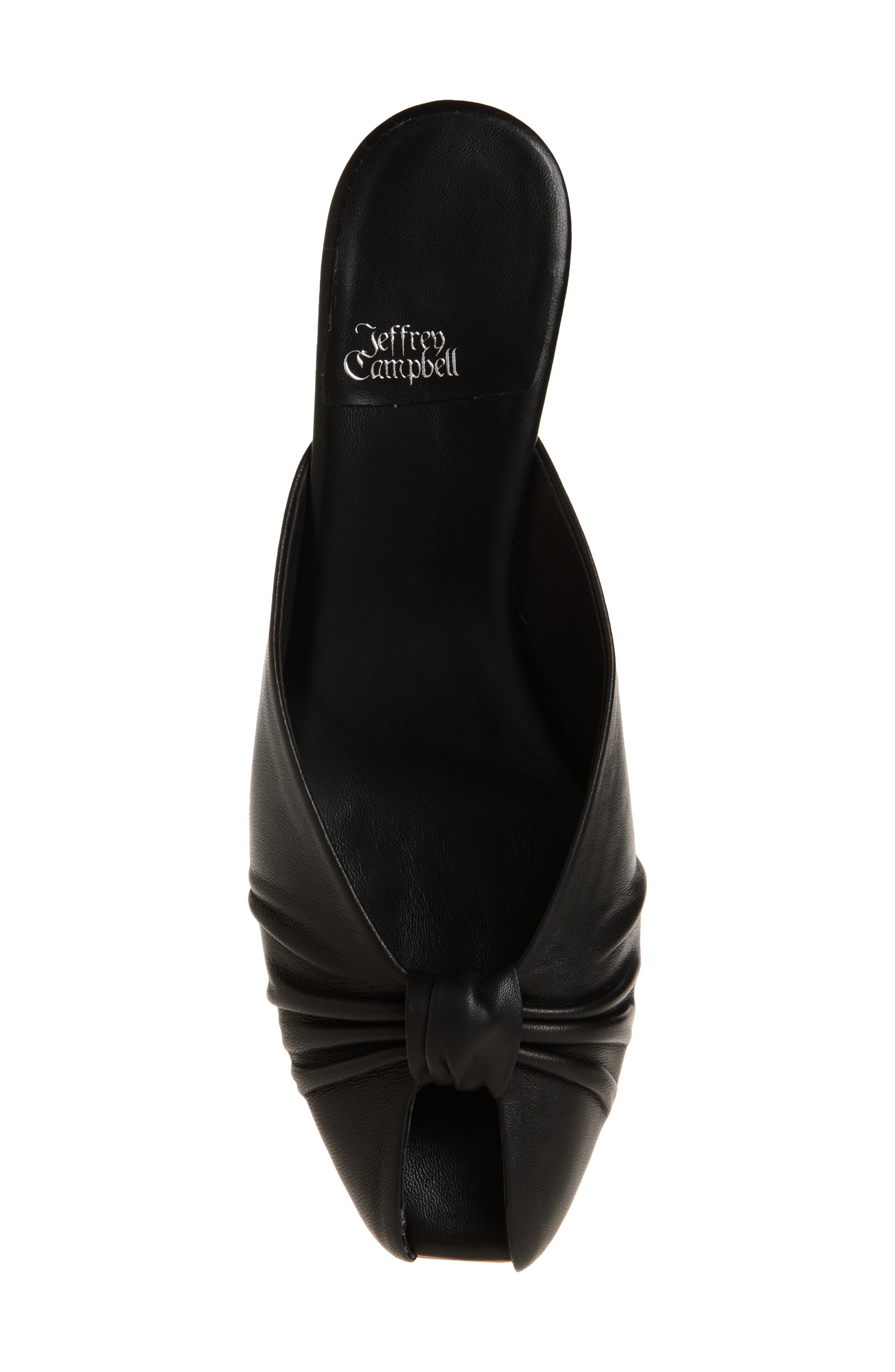 Jeffrey Campbell Twista Kitten Heel Sandal, Alternate, color, Black