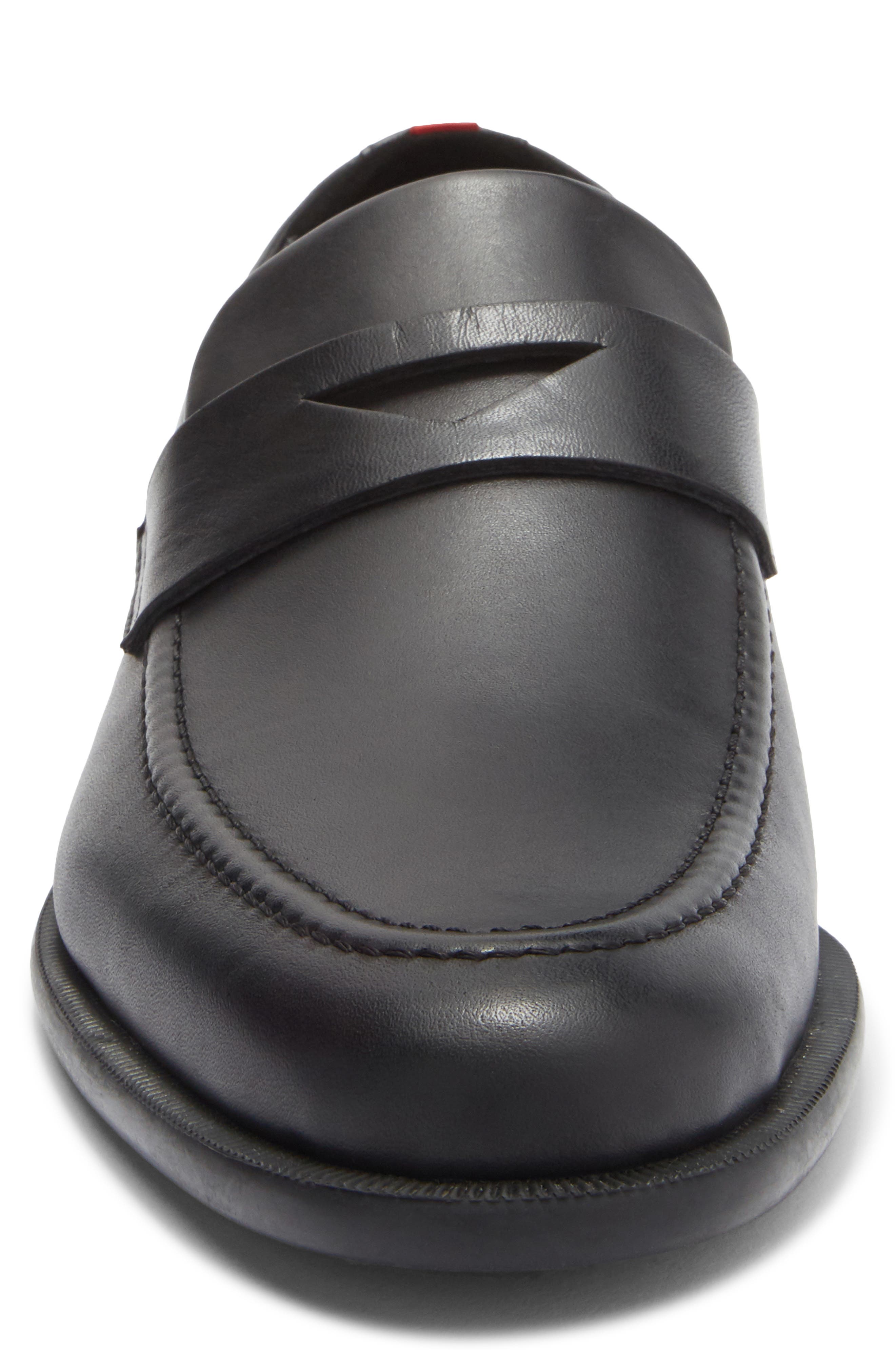 BOSS Kyron Penny Loafer, Alternate, color, Black