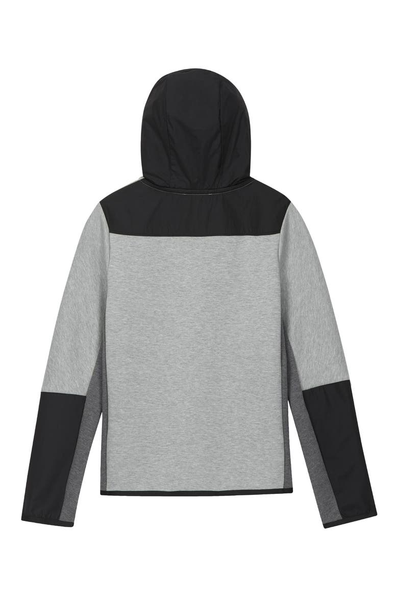 Sportswear Kids' Tech Fleece Zip Hoodie, Alternate, color, DK GREY HEATHER/IRON GREY