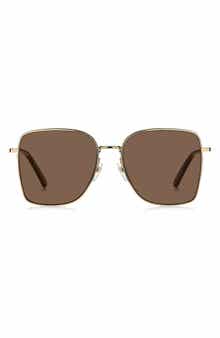 58mm Square Sunglasses