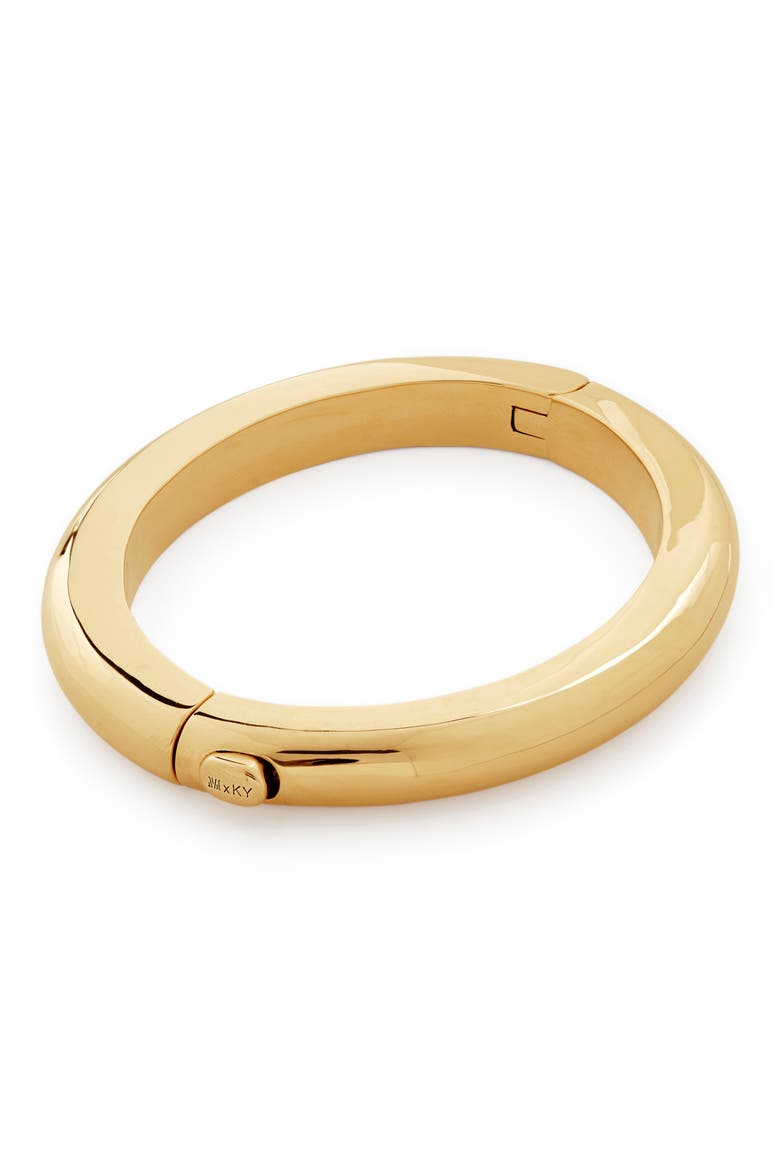 x Kate Young Bangle, Main, color, 18CT GOLD VERMEIL ON STERLING