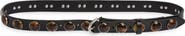 rag & bone Cabochon Studded Leather Belt