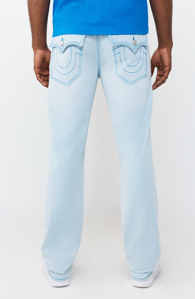 True Religion Ricky Relaxed Straight Leg Jeans, Alternate, color, Light Endless Wash
