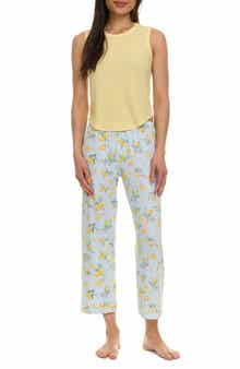 Flora By Flora Nikrooz Imani 3-Piece Capri Pajama Set
