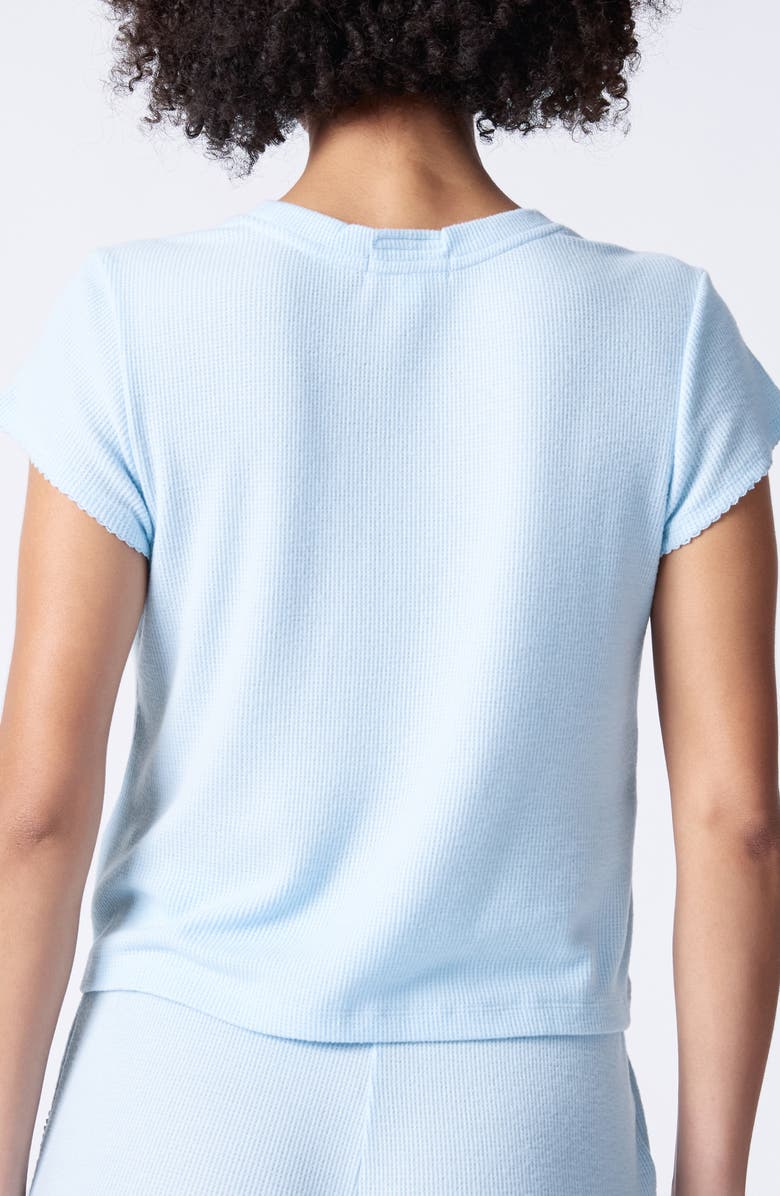 PJ Salvage Sunshine Fields Waffle Knit T-Shirt, Alternate, color, 