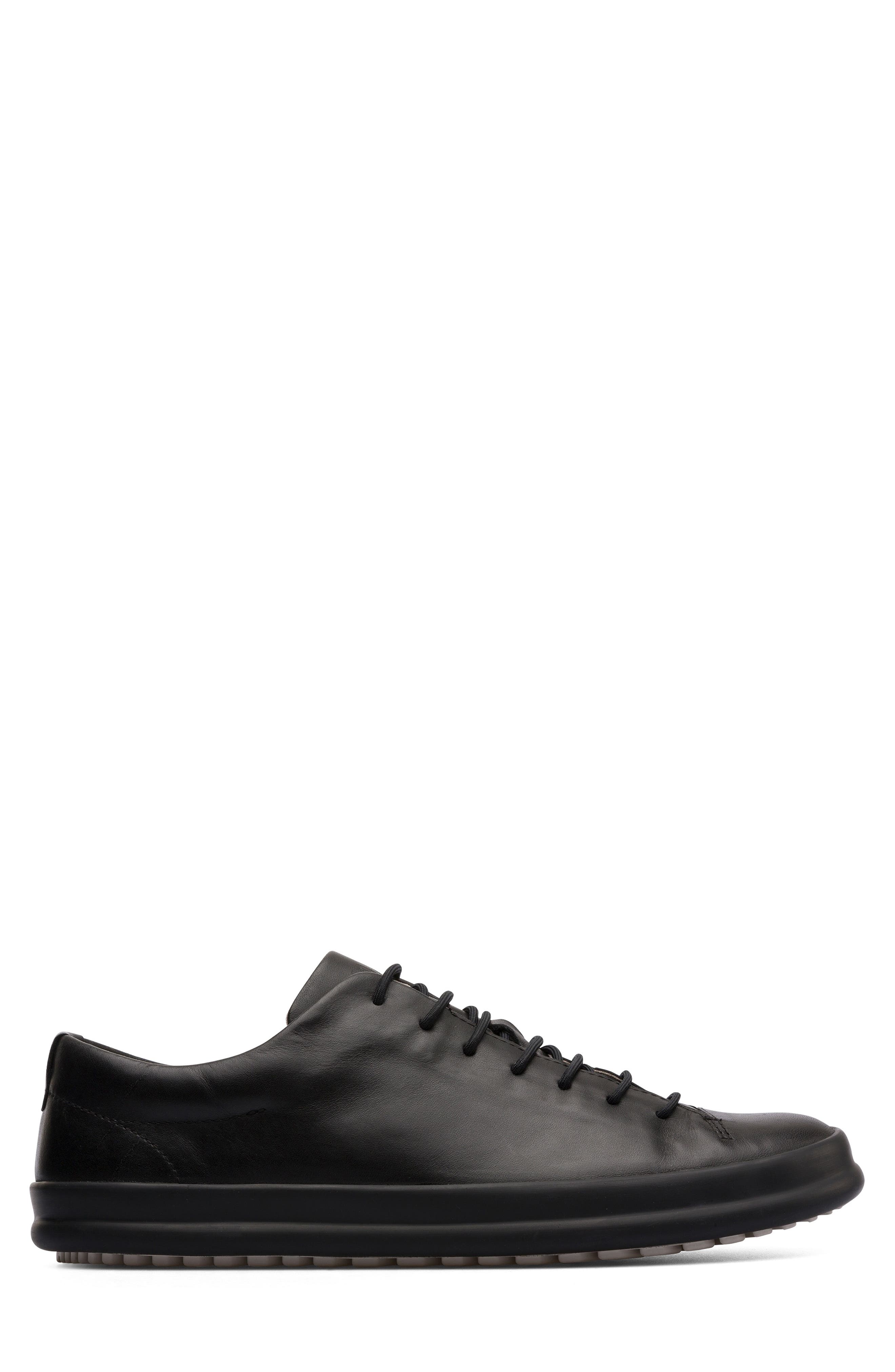 Camper Chasis Leather Sneaker, Alternate, color, Black