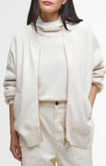 Barbour Milda Cotton & Wool Bomber Cardigan