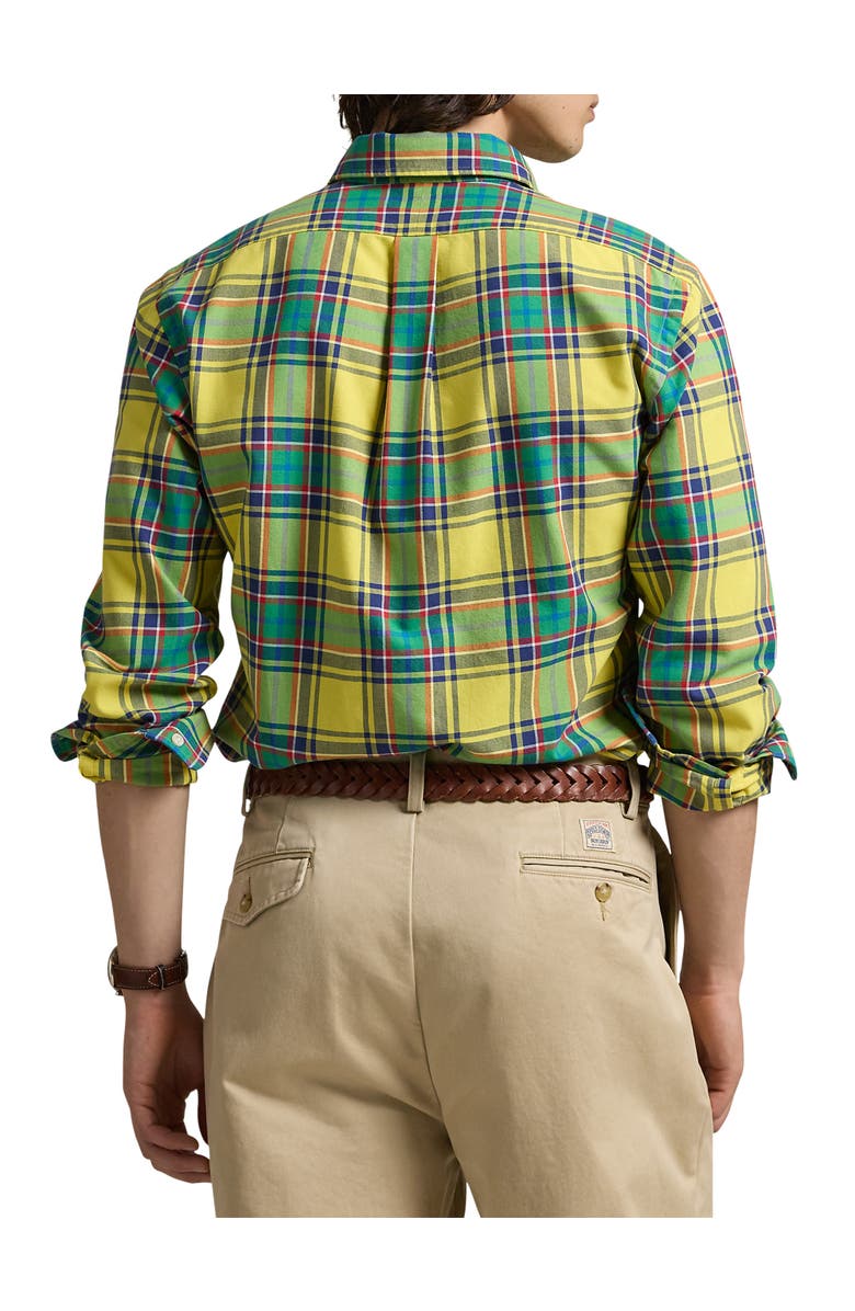 Polo Ralph Lauren Plaid Oxford Sport Shirt, Alternate, color, 