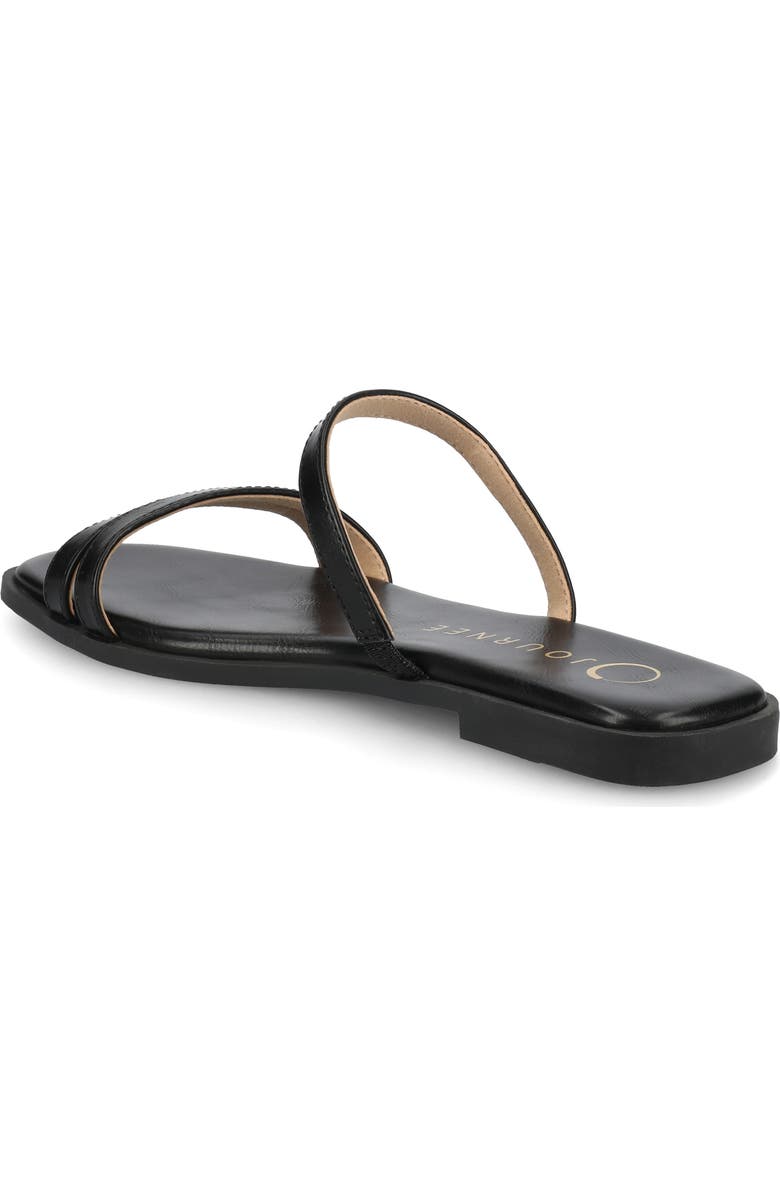 Journee Collection Brisa Slide Sandal, Alternate, color, Black