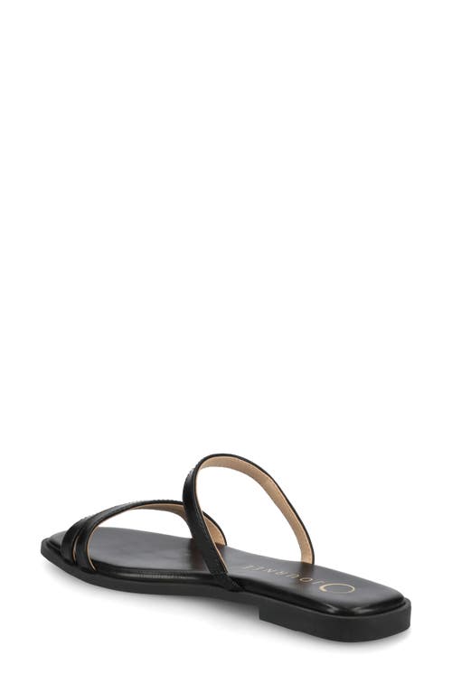 Journee Collection Brisa Slide Sandal In Black
