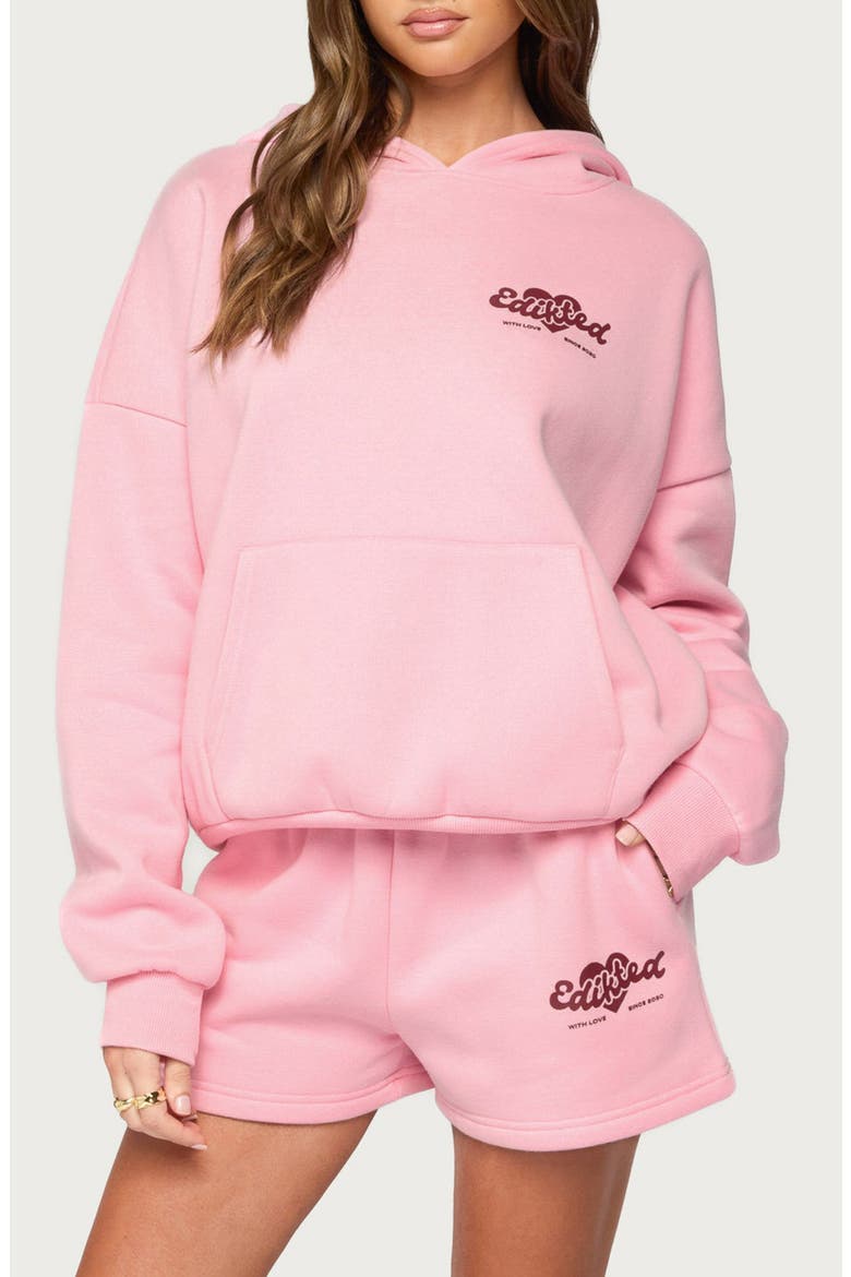 Were Graphic Hoodie, Main, color, PINK