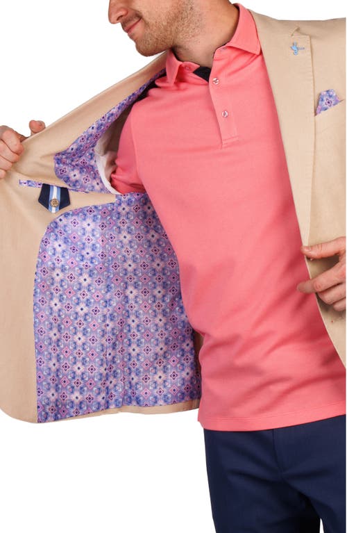 Tailorbyrd Linen Blend Sport Coat In Brown