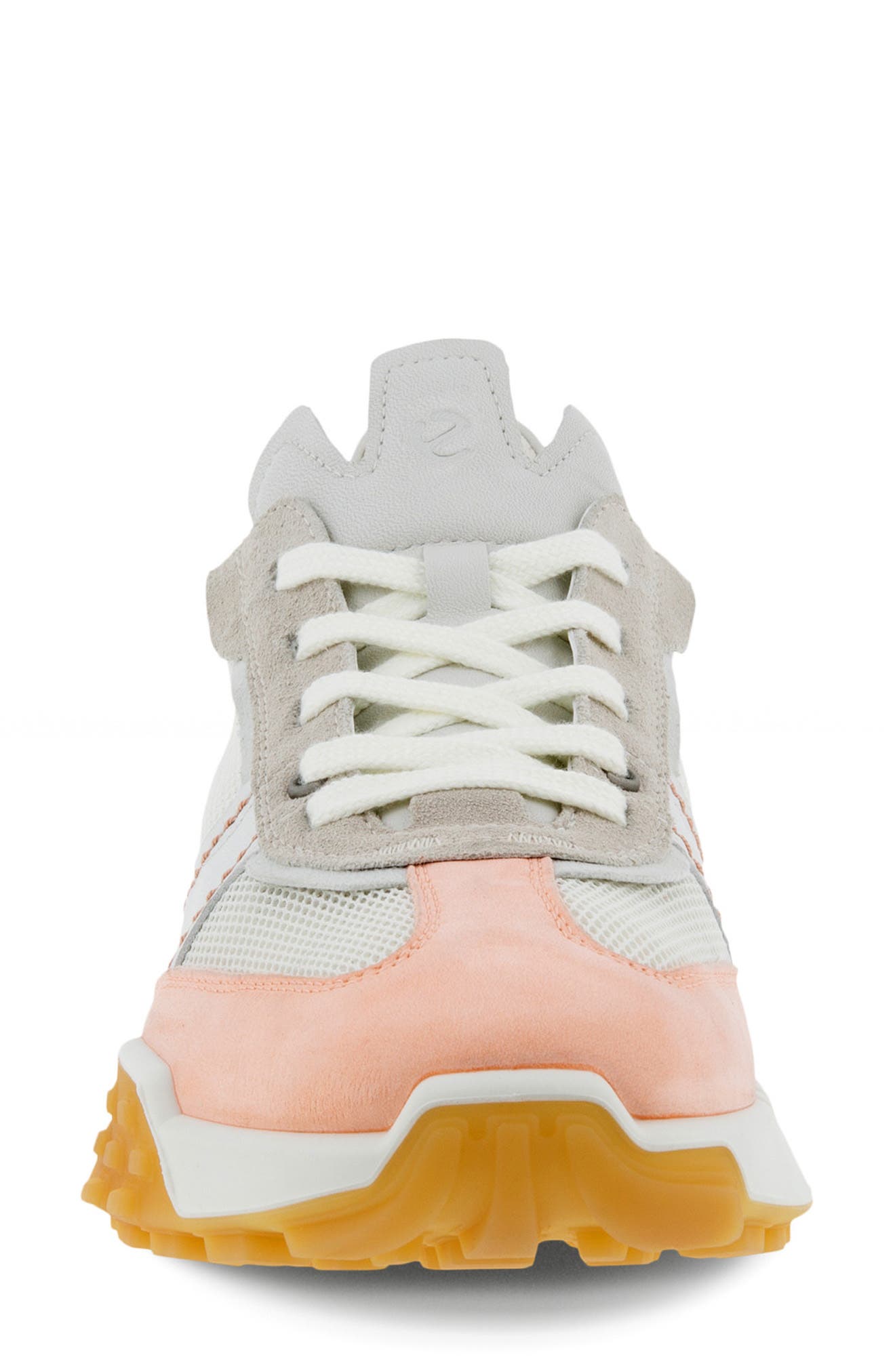 Retro Sneaker, Alternate, color, GREY/ CORAL PINK