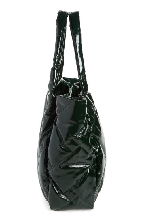 Kurt Geiger London Kensington Puff Embellished Top Handle Shopper In Green