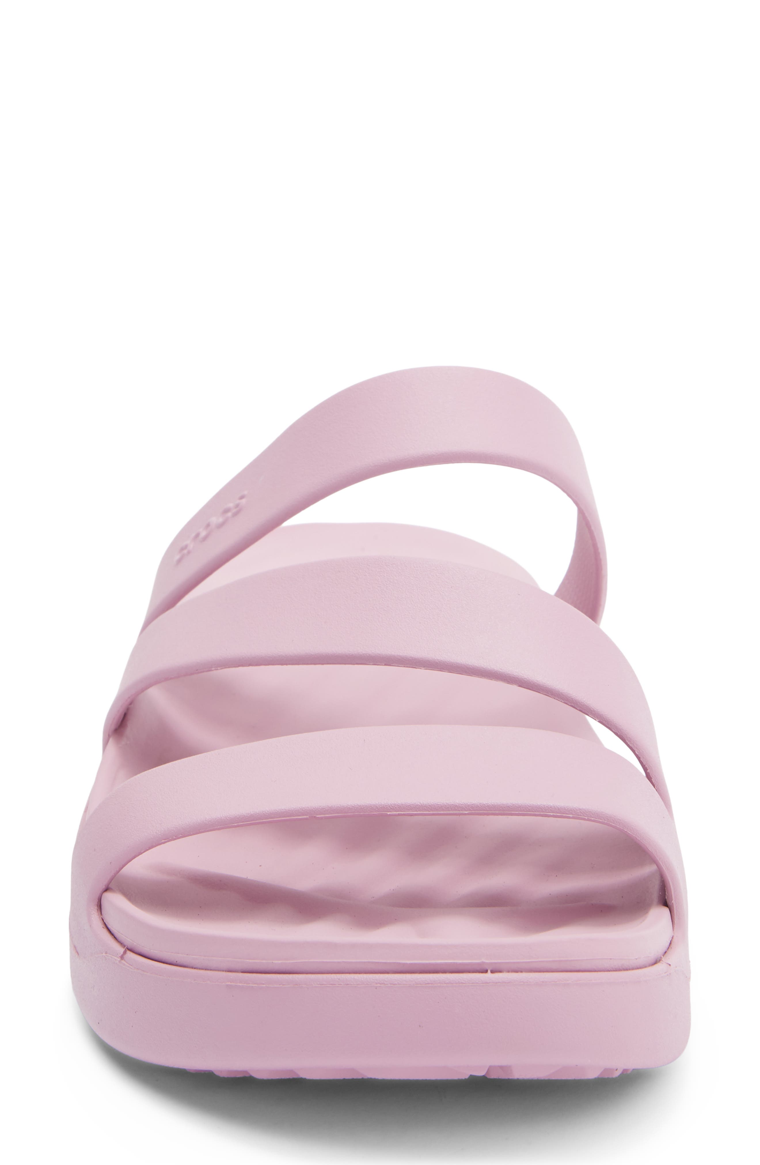Getaway Waterproof Strappy Slide Sandal, Alternate, color, HYDRANGEA