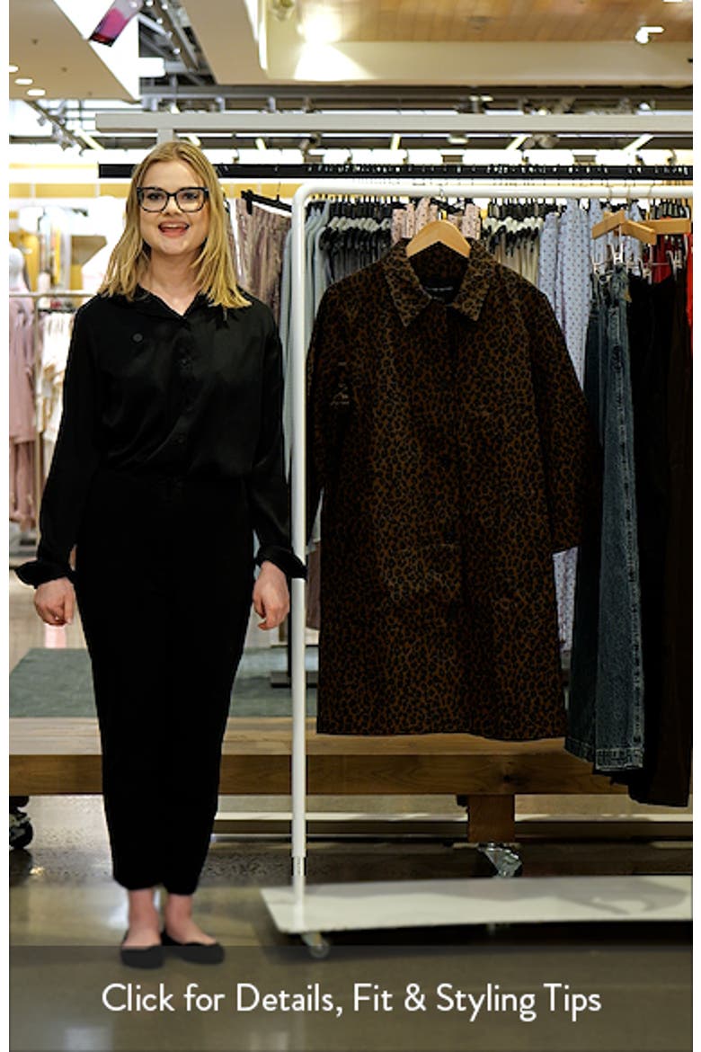 Animal Print Trench Coat video