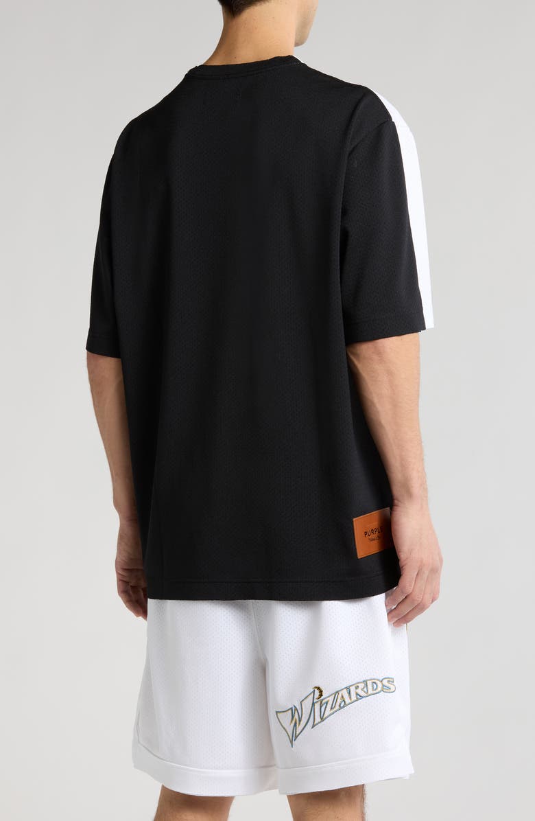 PURPLE BRAND Washington Wizards Mesh T-Shirt, Alternate, color, White Multi