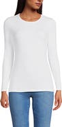 Lands
End Cotton Rib T-shirt