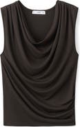 MANGO Camiseta Cowl Neck T-Shirt