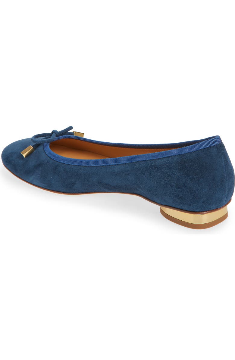 Tod's Ballerina Flat, Alternate, color, Baltic Chiaro