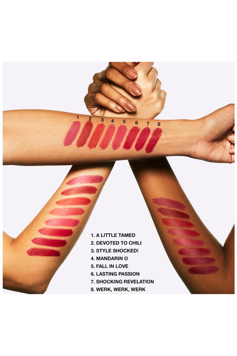 Powder Kiss Lipstick, Alternate, color, DEVOTED TO CHILI