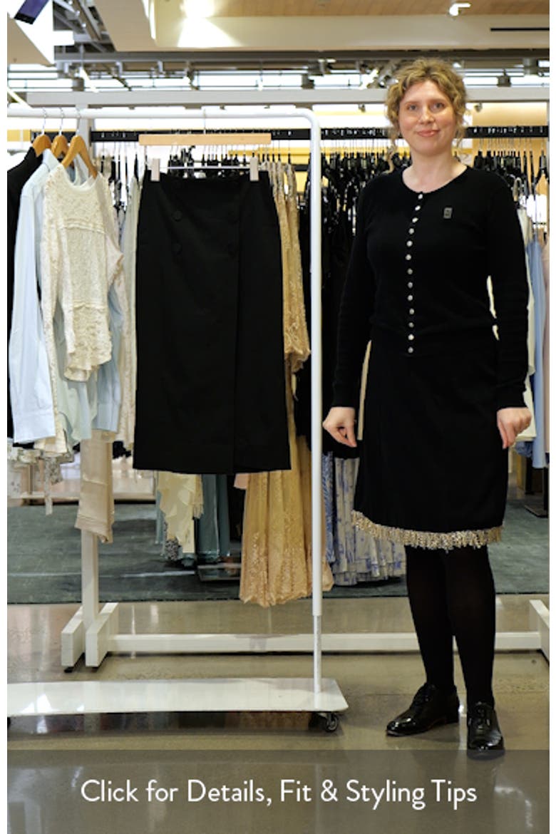 Febe Tuxedo Pencil Skirt video