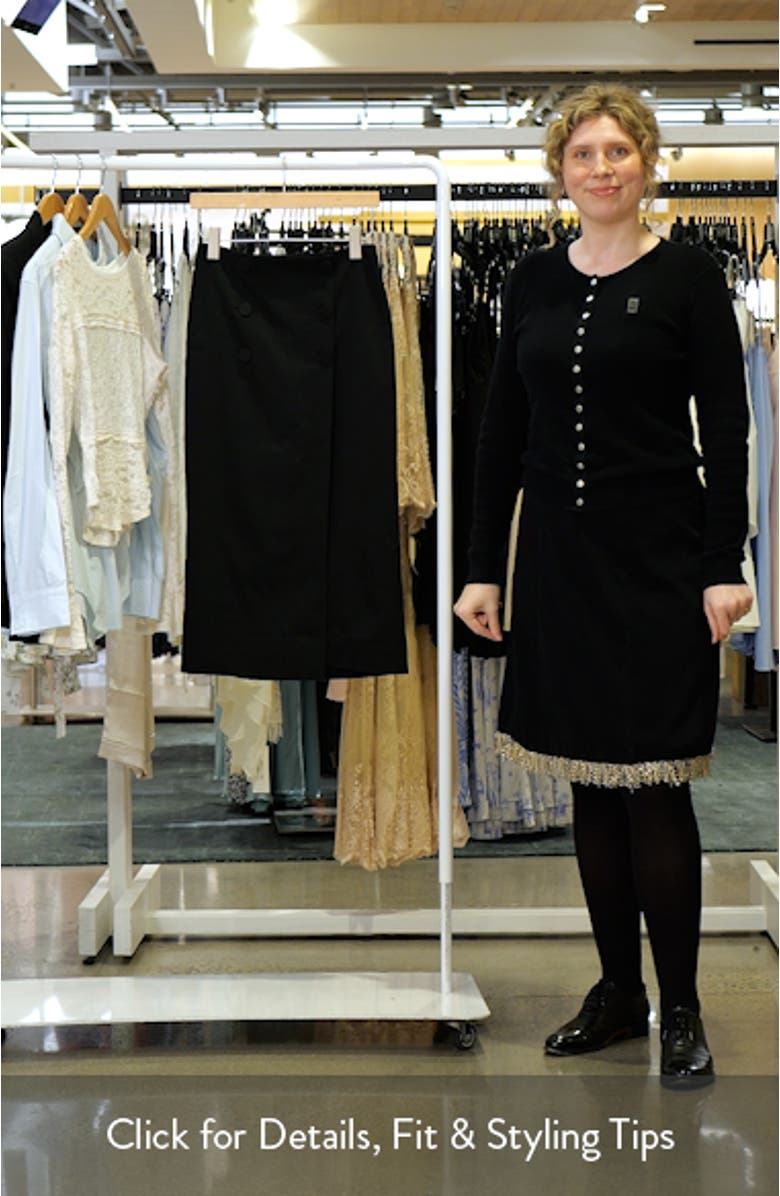 Febe Tuxedo Pencil Skirt, sales video thumbnail