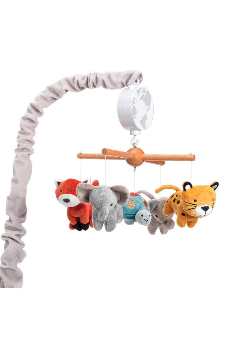 Wild Life Musical Baby Nursery Crib Mobile - Protect the Animals, Main, color, Multicolor