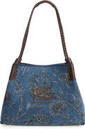 Etro Small Libra Denim Shopping Tote