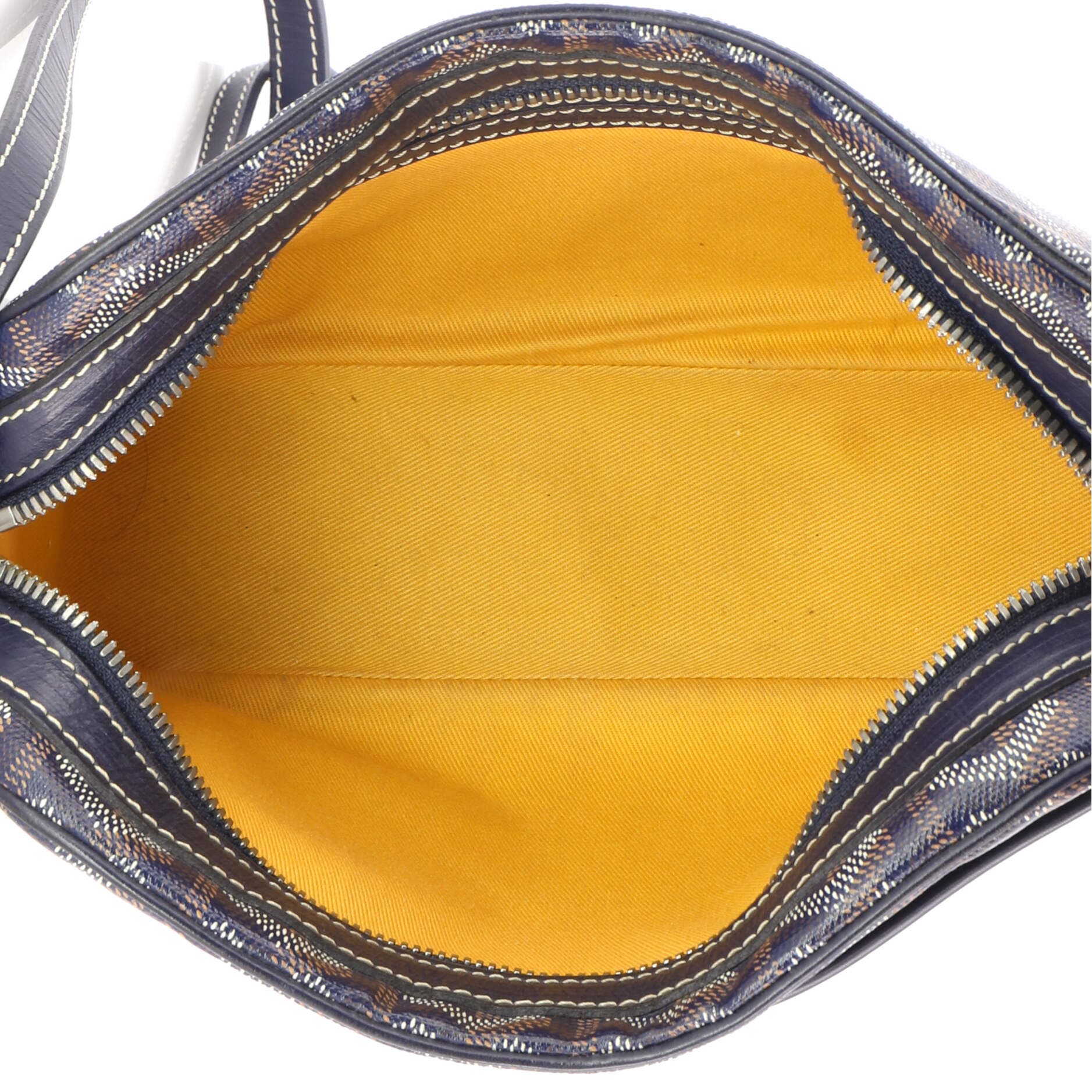 Cap Vert Bag Coated Canvas, Alternate, color, Blue