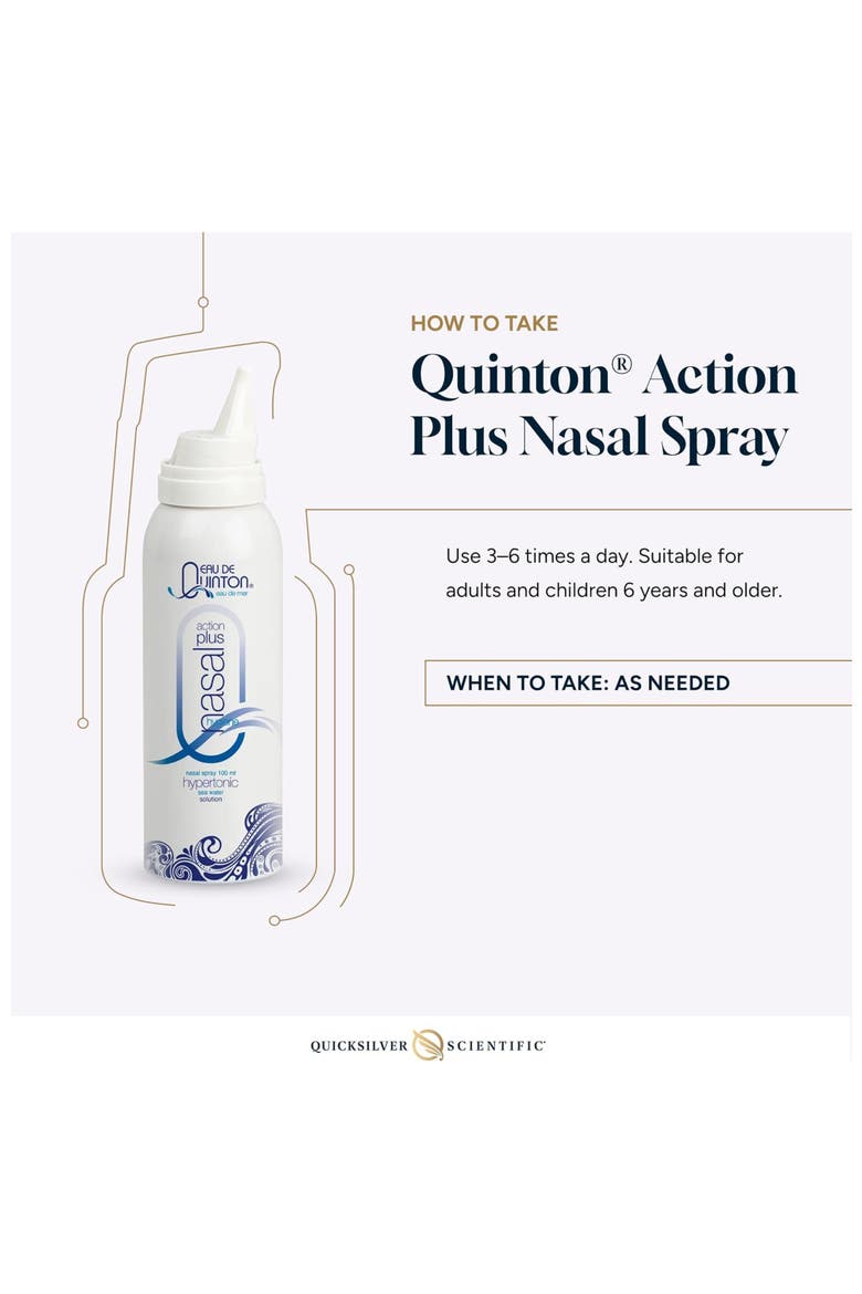 Action Plus Hypertonic Saline Seawater Nasal Spray, Alternate, color, None