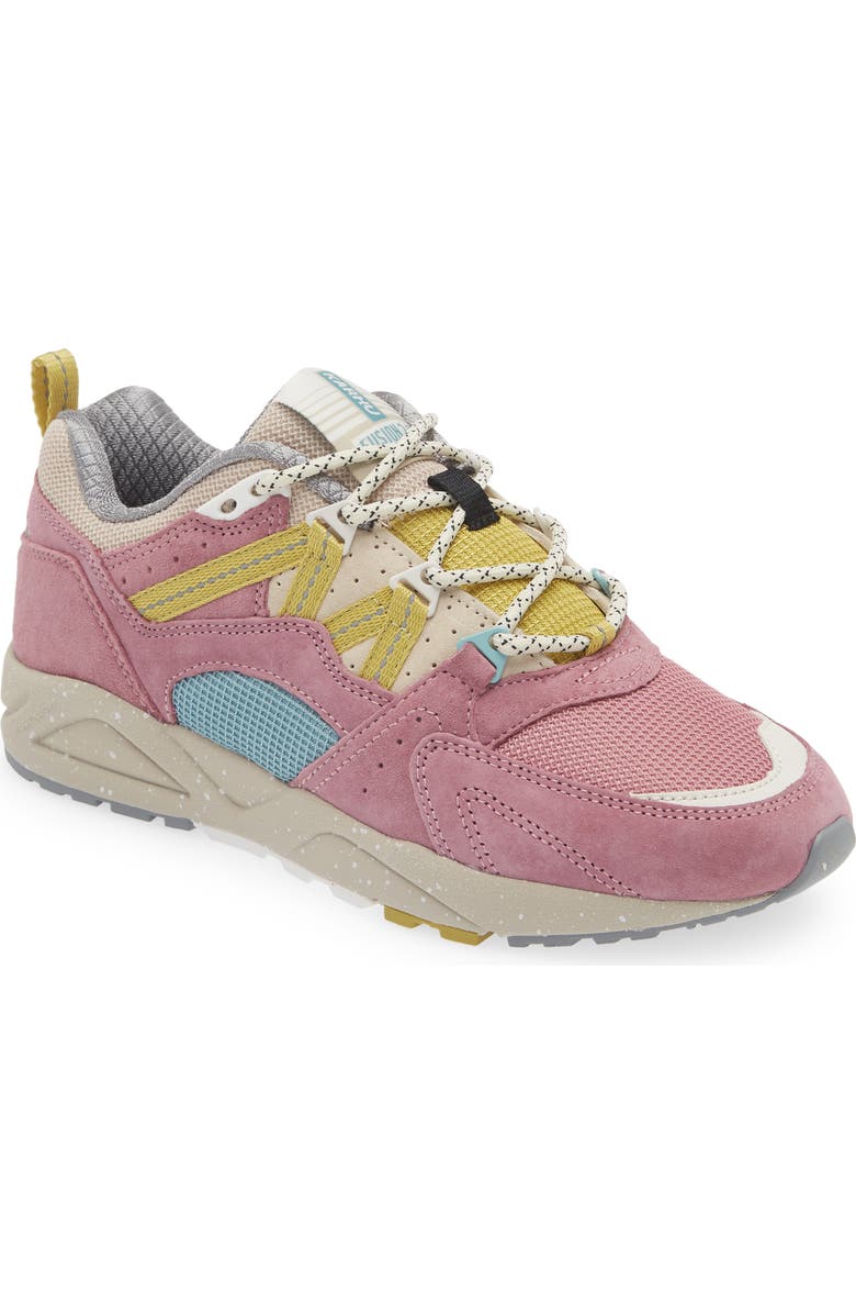 Karhu Gender Inclusive Fusion 2.0 Sneaker, Main, color, Lilas/ Golden Green