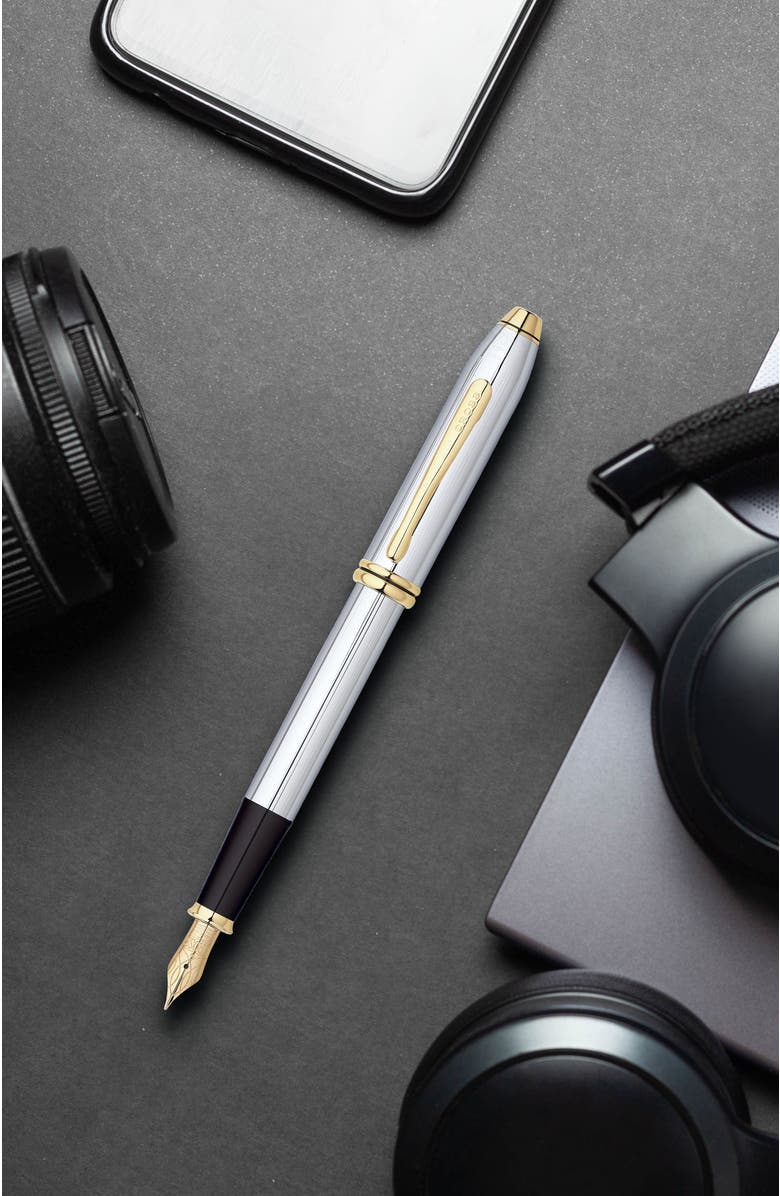 A.T. Cross Townsend Fine Nib Fountain Pen, Alternate, color, Medalist