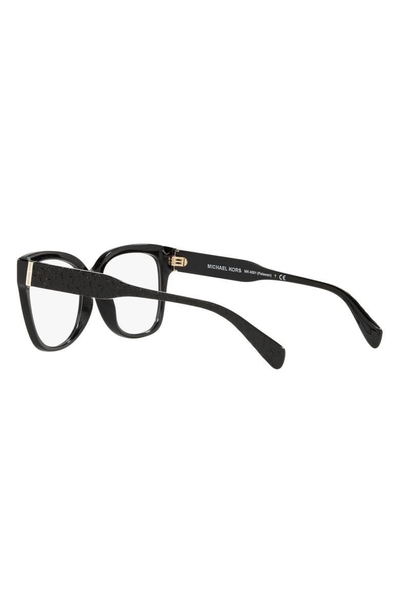 Michael Kors Palawan 54mm Square Optical Glasses, Alternate, color, 