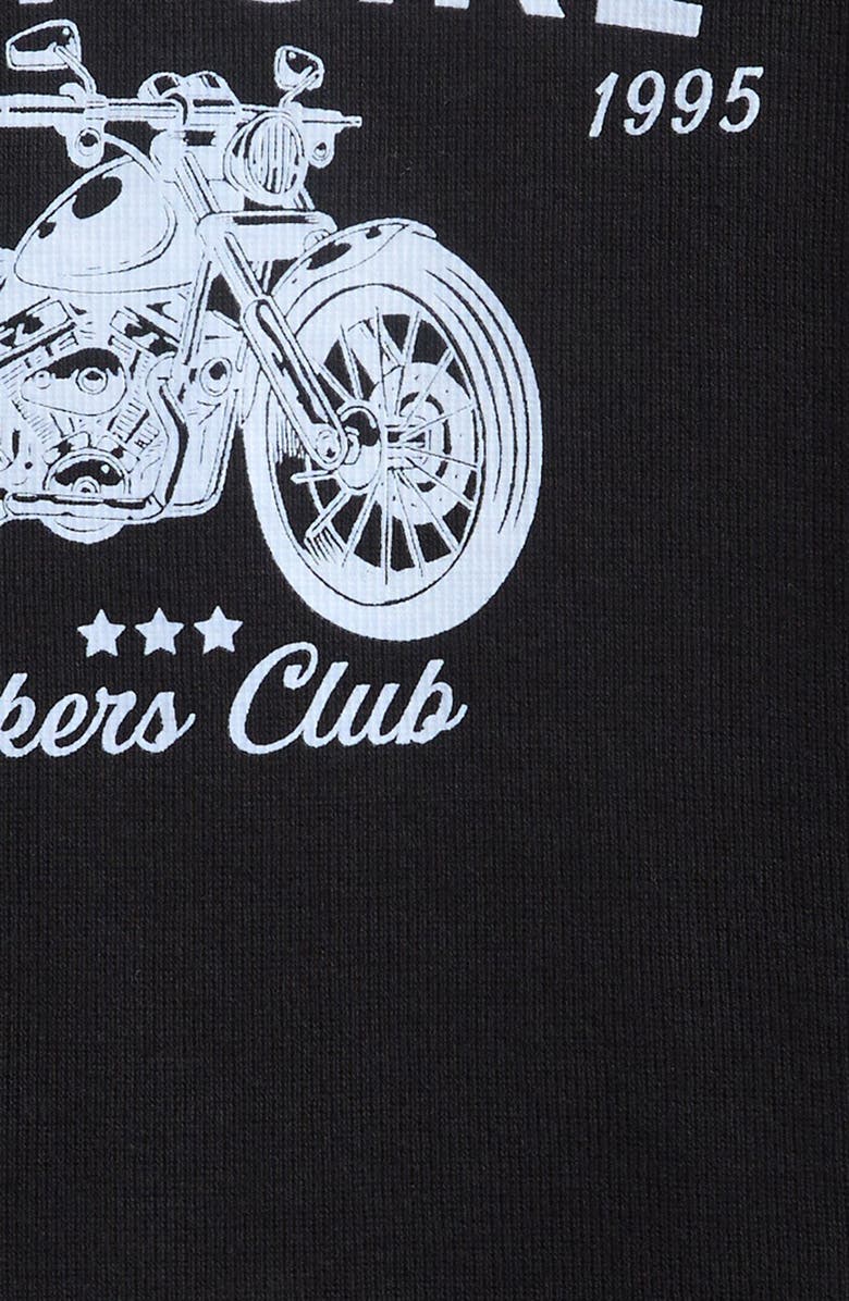 Vintage Havana Kids' Cotton Blend Thermal Graphic T-Shirt, Alternate, color, Black