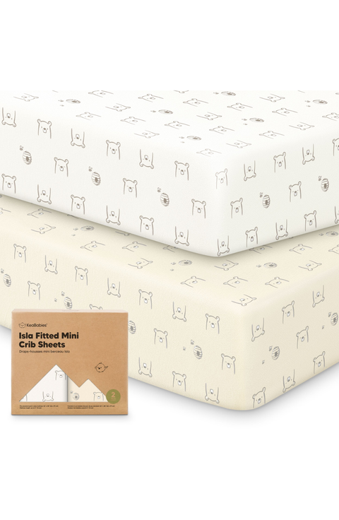 Isla Fitted Mini Crib Sheets