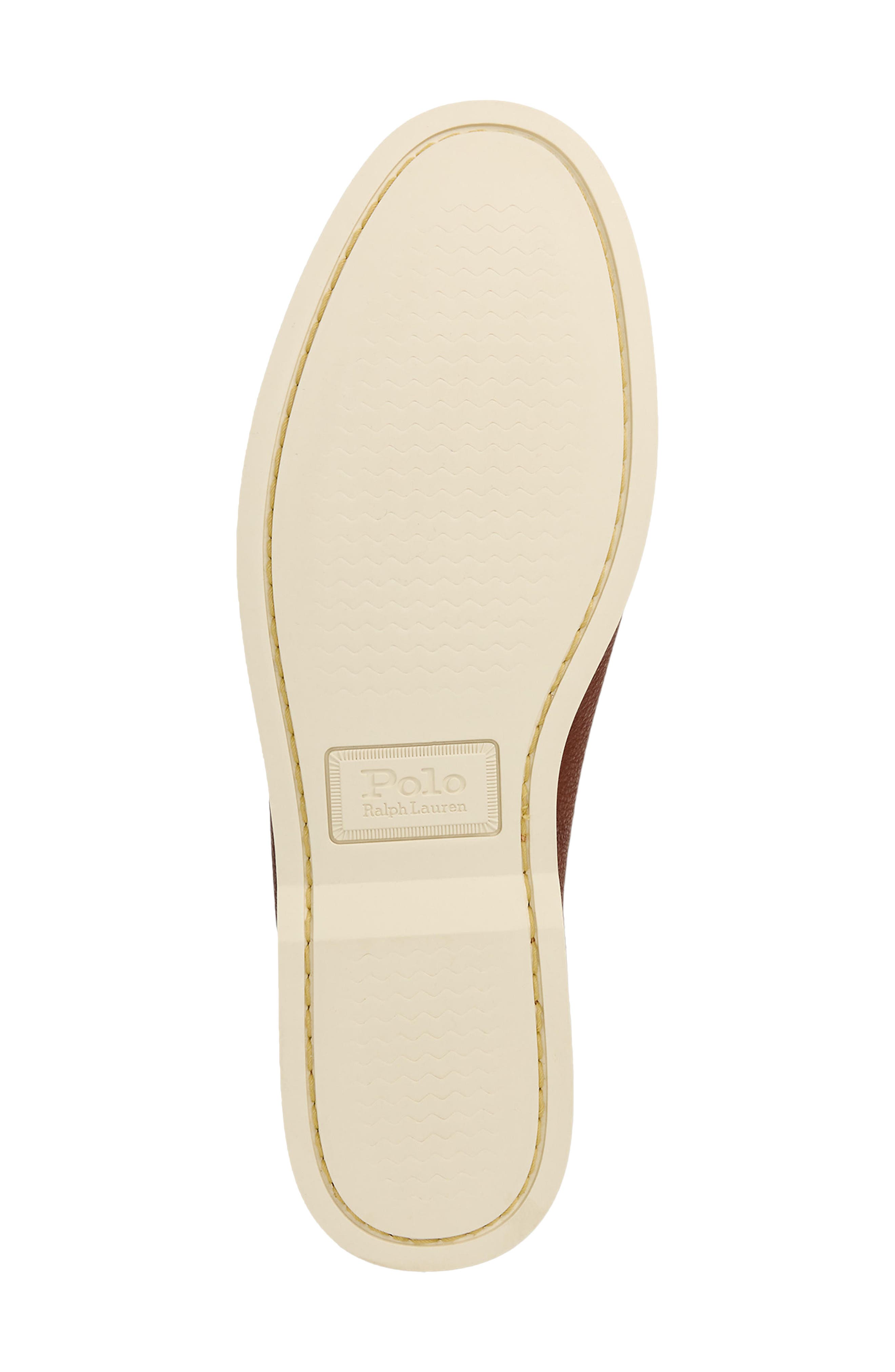 Ralph Lauren Merton Moc Toe Loafer, Alternate, color, Tan