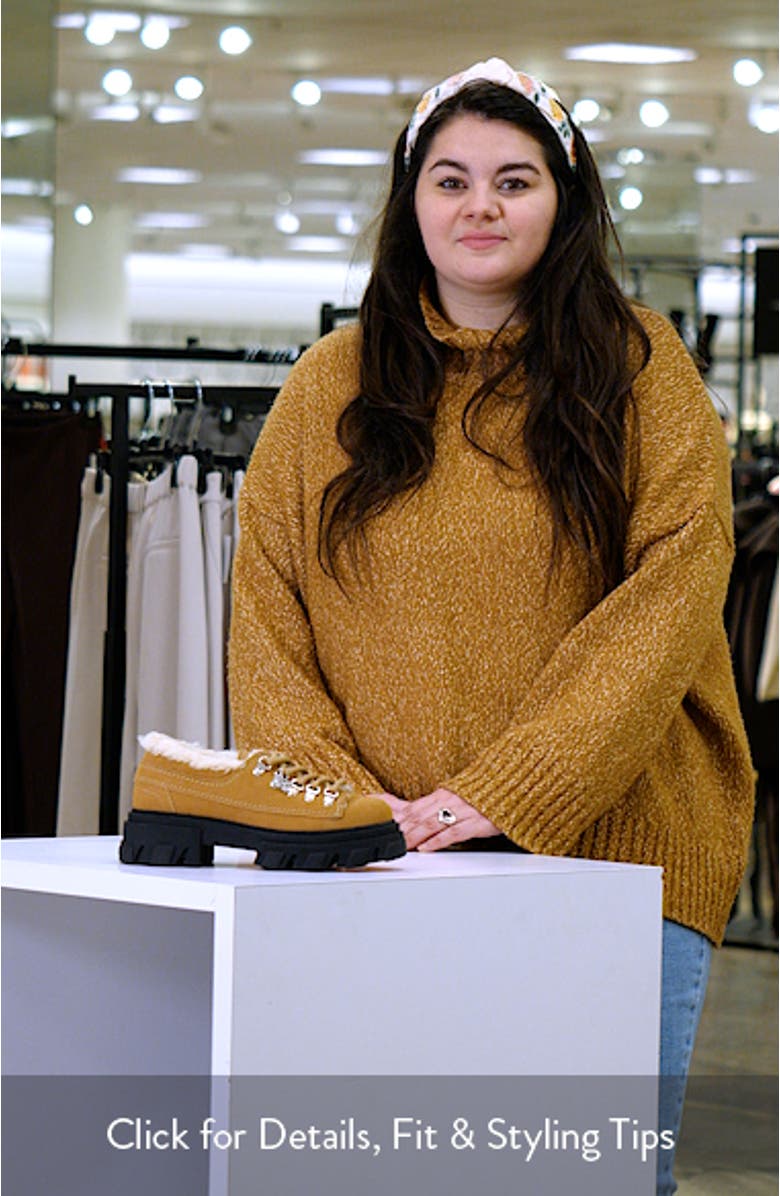 Derbies Cleated Platform Sneaker Boot, sales video thumbnail